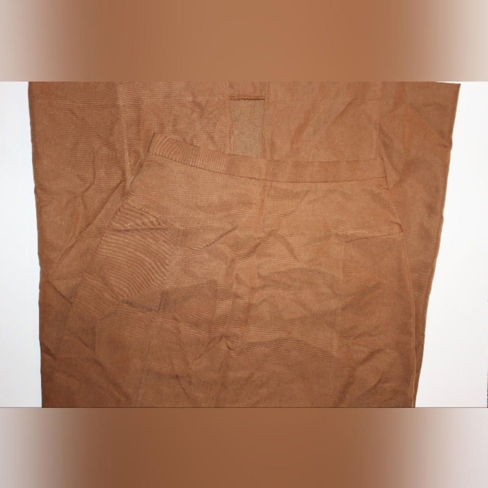 Vintage Telluride Maxi Pencil Skirt Tan Size 4